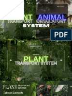 Plant Vs Animal TransportCirculatory System PDF