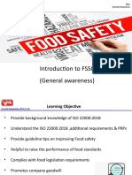 FSSC Presentation (General Awarness) 12-11-2020