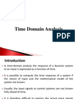 Time Domain Analysis PDF