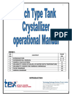 Batch Crystallizer Manual F