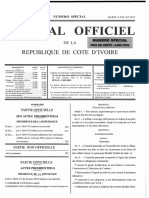 Loi Ivoirienne Du 26juin2019 Relative À La Minorité PDF