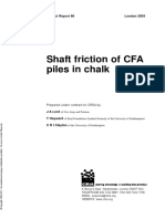 PR86 Shaft Friction of CFA Piles in Chalk PDF