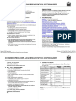 Schneider Recloser, Load Break Switch, Sectionaliser 2902134 PDF