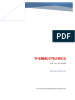 Thermo Eng Class Notes PDF