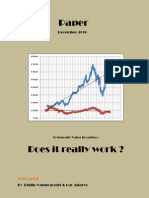 Systematic Value Investing Does It Really Work