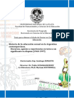 Historia de La Educacion Sexual en La Ar PDF