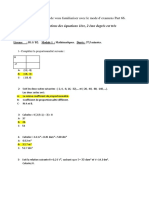 Module 1 Évaluation PDF