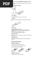 Huawei E353wu-1 Quick Start