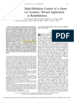 Modeling and High-Definition Control of A Smart Electroadhesive Actuator Toward Application in Rehabilitation1 PDF