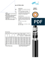 Single Core Oil Filled Cable 60-36-kv