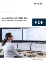 SYS600 - Programming Language SCIL