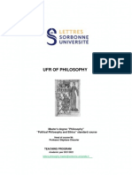 Présentation Du Master Philosophie Morale Et Politique - 2021 PDF