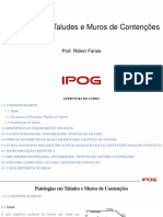 03 - Patologias em Taludes e Muros de Contenção 18 06 2021 PDF