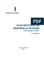 Plan Sectorial de Desarrollo 2010-2020 Con RM PDF