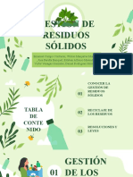 Gestión de Residuos Solidos