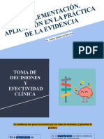 Implementacion. Aplicacion en La Practica de La Evidencia