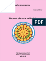 RFP-62-06 Busqueda y Rescate en Montaña