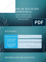 Analisis de Situación Empresarial - Entidad Financiera X