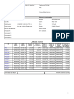 Lista de Puntos PRUEBA