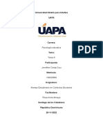 Tarea 8 de Manejo Disciplinario en Contextos Educativos