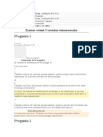 Examen Unidad 3 Contratos Internacionales