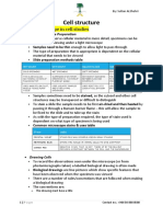 Cell Structure PDF