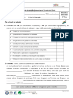 Os Primeiros Povos 1.: Viviam Da Caça e Da Pesca