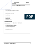 Module-4 Cloud Computing Architecture PDF