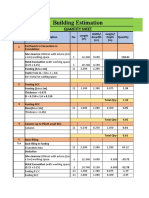 Building Estimation