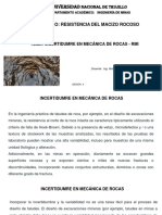 Sesión 4 - Resistencia Del Macizo Rocoso