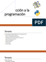 Introducción Programación