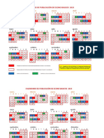 Calendario de Publicación de Econo-Basicos