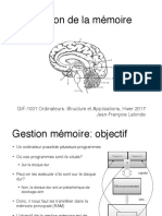 Gestion de La Memoire PDF