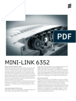 Ericsson MINI-LINK 6352 Datasheet