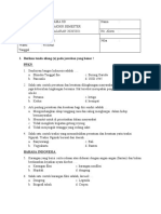 Soal Pas Kelas 6 Tema 9