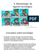 Clase 6.1. Proceso de La Investigación Tecnológica