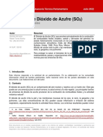 Normas Internacionales para Las Emisiones de Dioxido de Azufre PDF