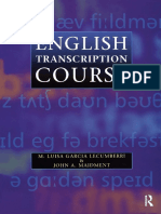 English Transciption Course PDF