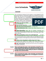 Maintenance Program For HFO Diesel Engine