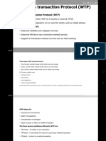 Wireless Transaction Protocol (WTP)