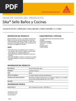 Sika Sello Banosycocinas PDF