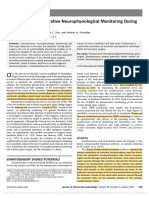 Overview of Intraoperative Neurophysiological Monitoring During Spinal Surgery - 2016 PDF