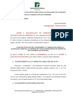 Ação de Extinção de Condomínio Com Imissão de Posse e Alienação Judicial