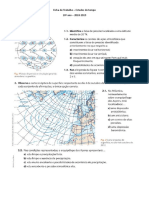 Ficha de Trabalho - Estados Do Tempo 10º Ano - 2018-2019