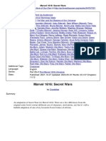 Marvel 1616 Secret Wars PDF