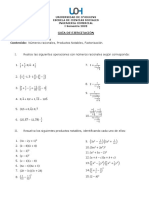 Gu A de Ejercicios Clase 2 Nivelaci N PDF