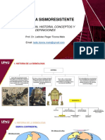 Ingenieria Sismoresistente: Introduccion, Historia, Conceptos Y Definiciones