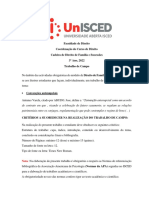 Trabalho de Campo Familia e Sucessões PDF