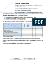 4.1.2a Supplier Questionnaire Template PDF