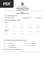 Grade 2 NUMERACY MIDYEAR ASSESSMENT